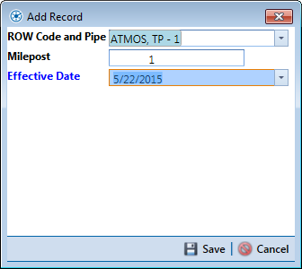 Add Record