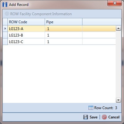 Add Record