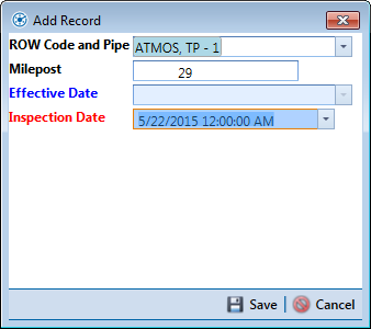 Add Record