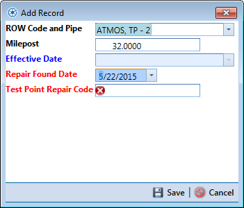 Add Record