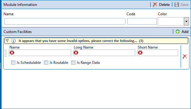 Custom Module Management