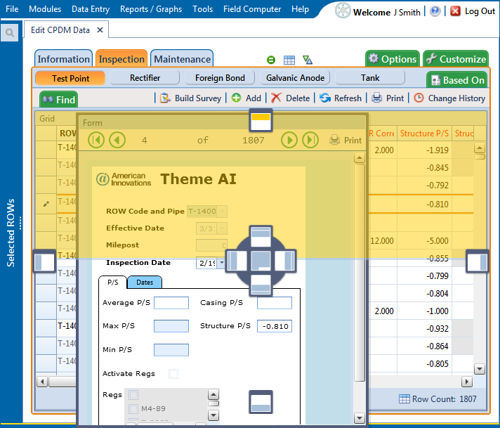 Arranging a Grid and Form