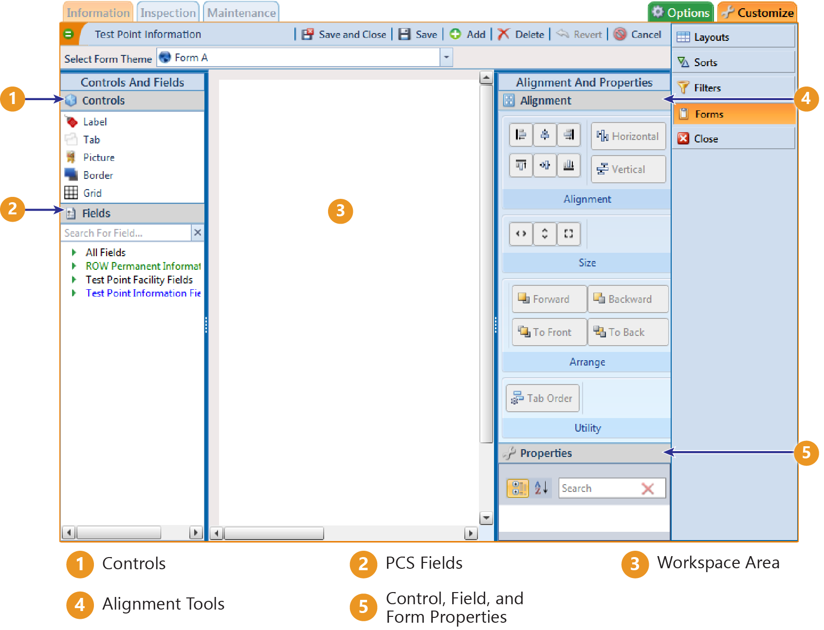 Forms Editor