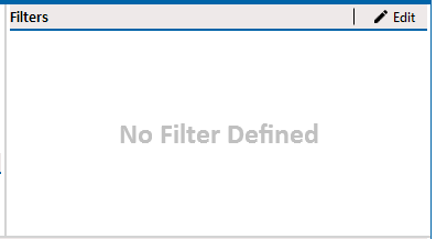 Filters Pane