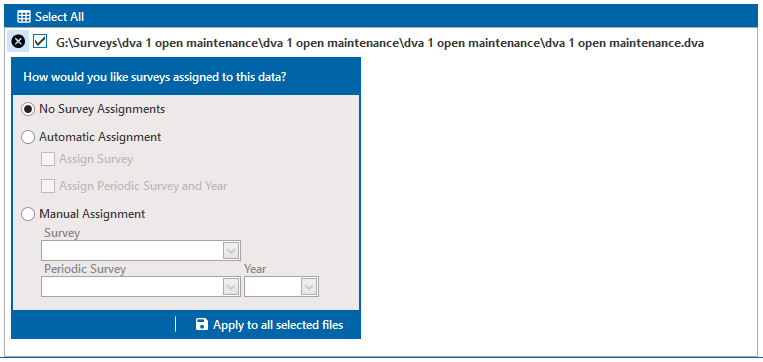 Survey Assignment