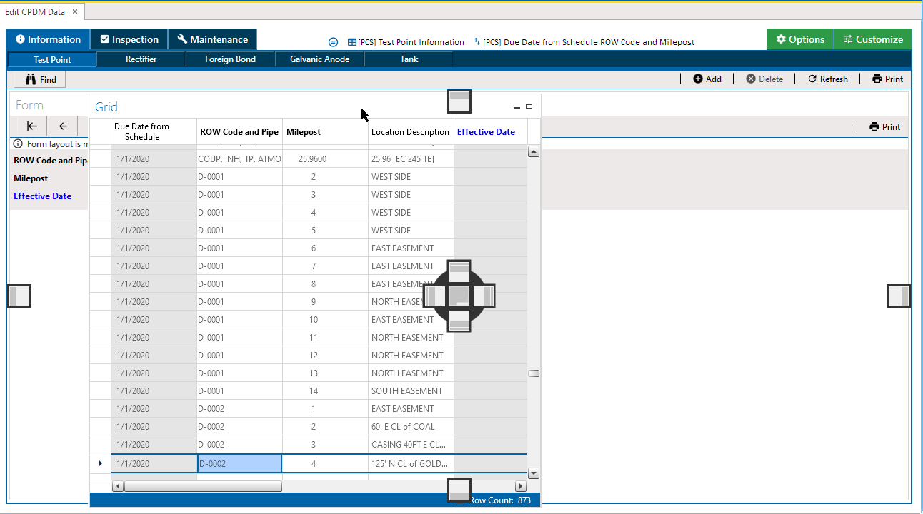 Arranging a Grid and Form