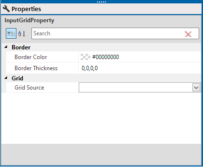 Grid Control Properties