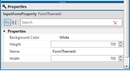 Form Theme Properties