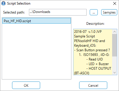Script Path - Script Loaded