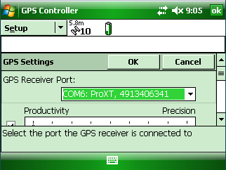 Select COM Port
