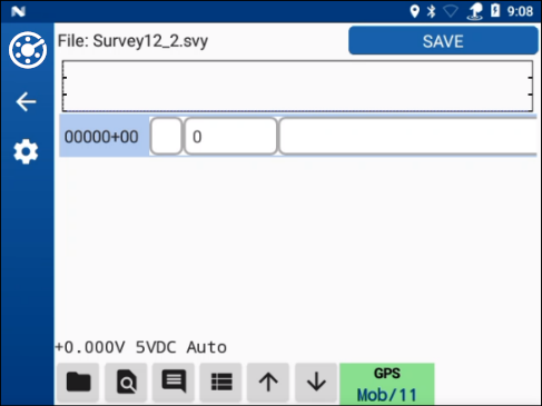 CI Survey Main Window