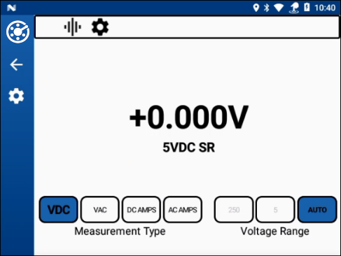 Measurement Type Options