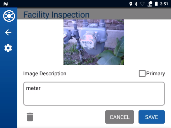 Inspection Record Image - Edit or Delete