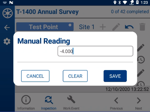 Manual Reading Window