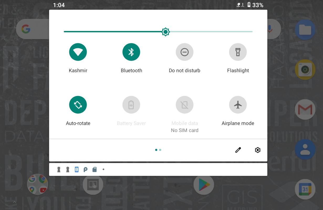 Accessing Settings on Android Device