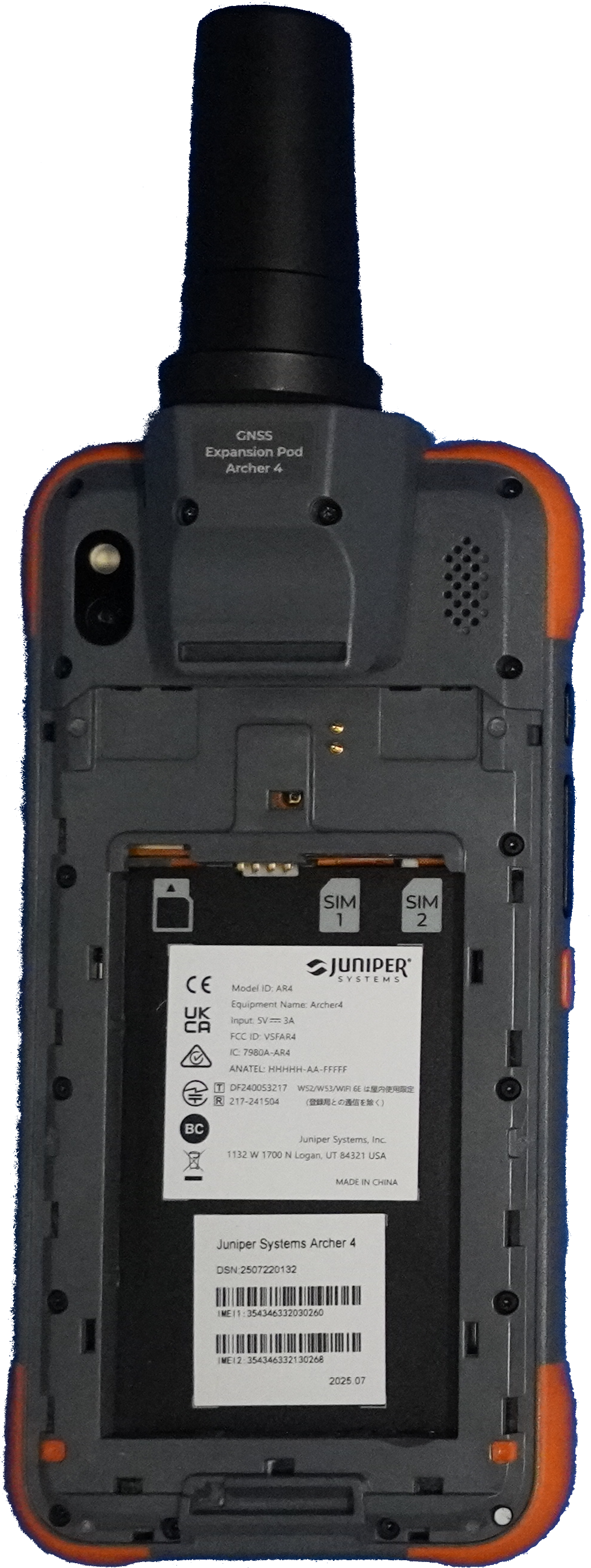 Archer 4 Battery Compartment
