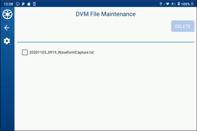 DVM File Maintenance Window