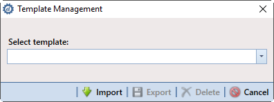 Template Management