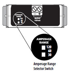 Selectable Current Transducer - Selector Switch