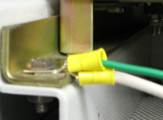 Ground Wire (Green) with Spade Connectors