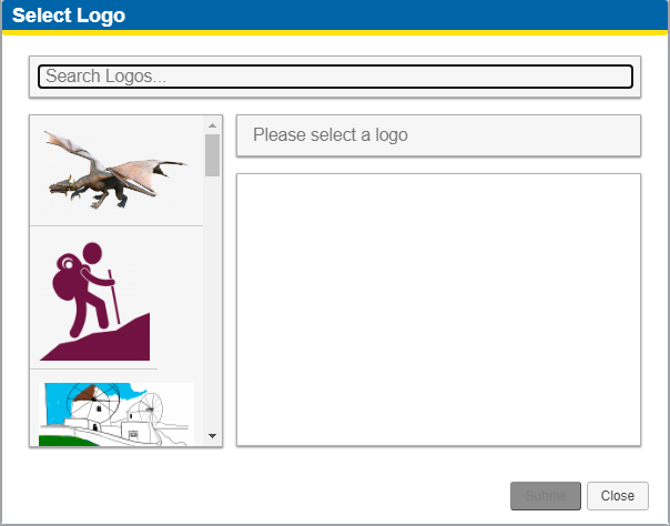 Select Logo Window