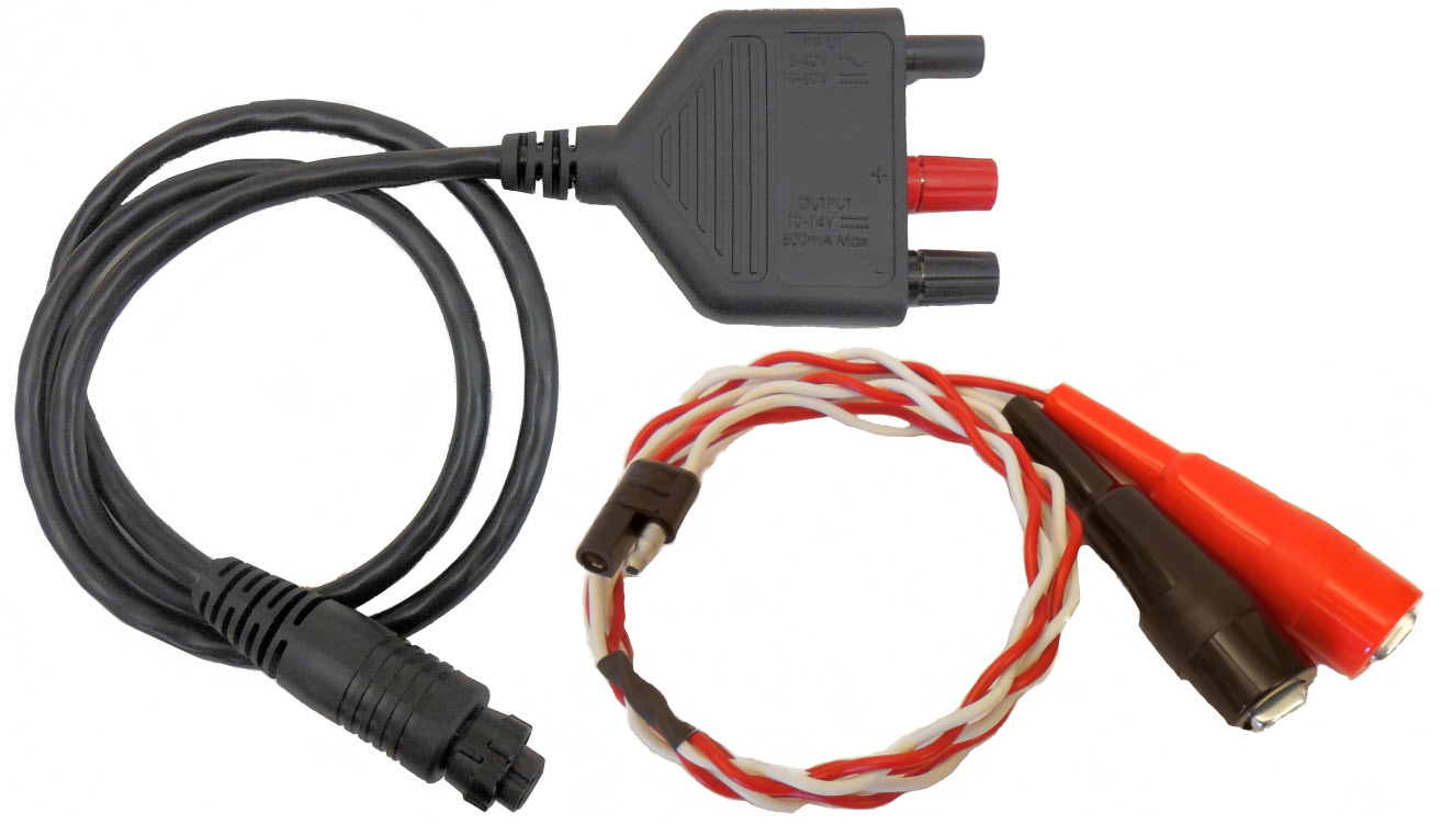 Power Cable and AC/DC Power Input Cable with Alligator Clips