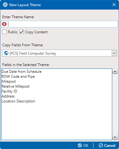 Add a Layout Theme