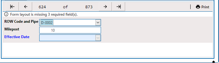 Navigating Records in Form View