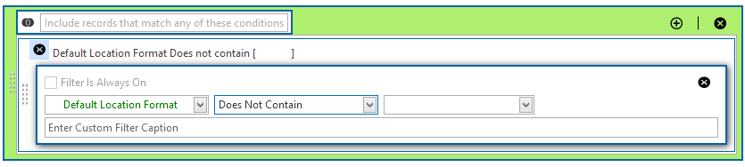 'Or' Filter With Conditions