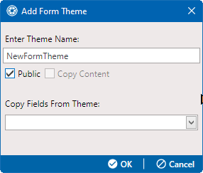 New Form Theme