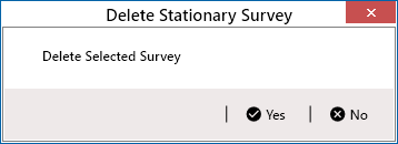 Delete Stationary Survey