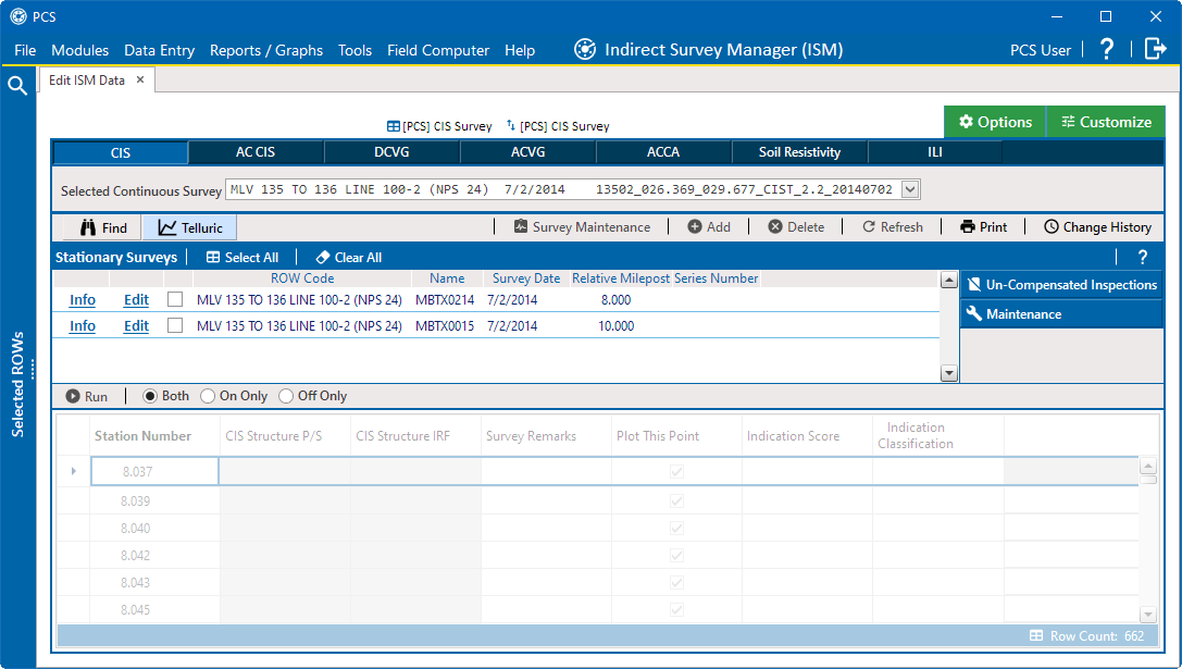 ISM Telluric Workspace