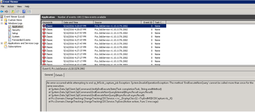 Job Agent Error How Do You Resolve a Job Service Event Error?